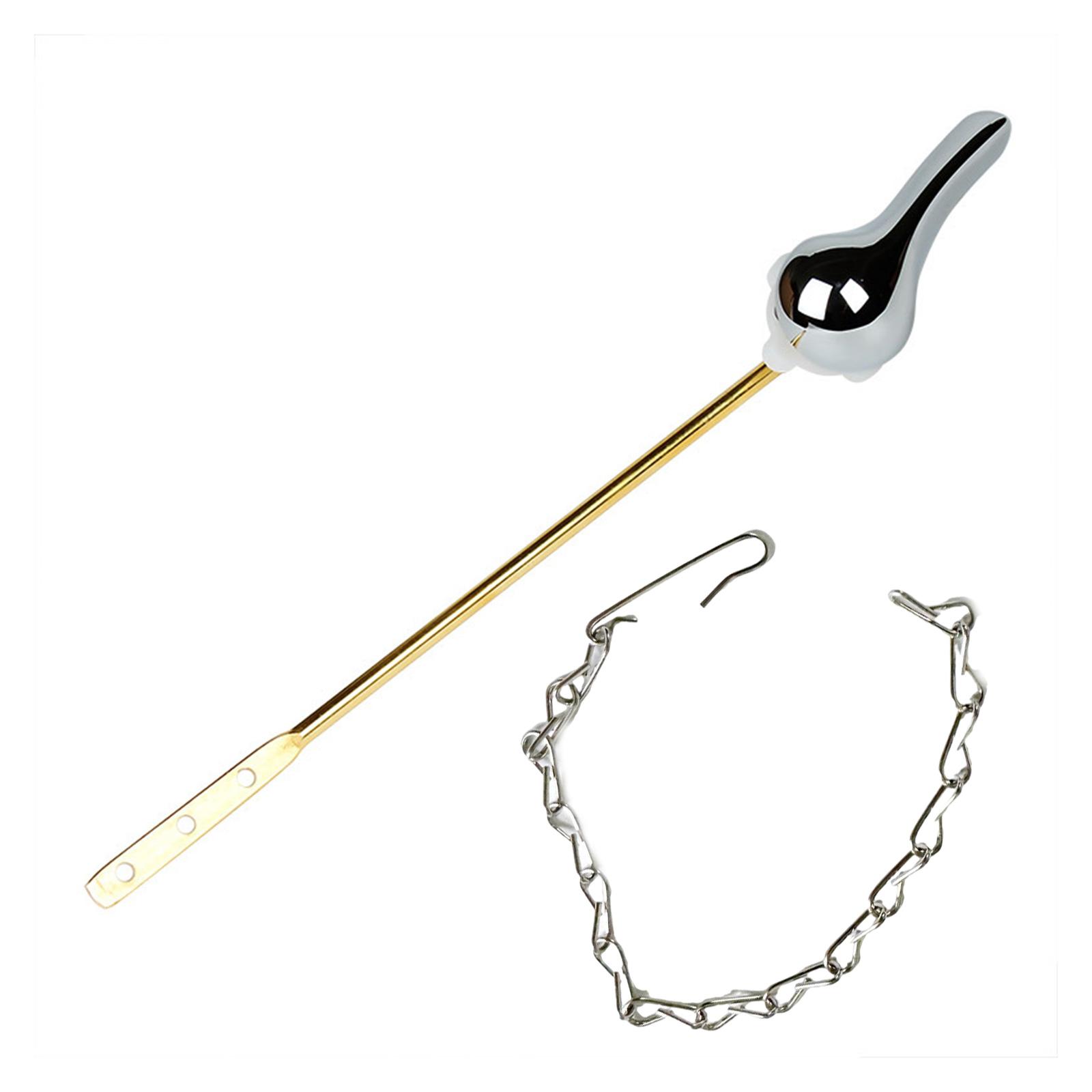 

Сменный рычаг смыва бачка унитаза из нержавеющей стали, рычаг срабатывания для универсального переднего крепления