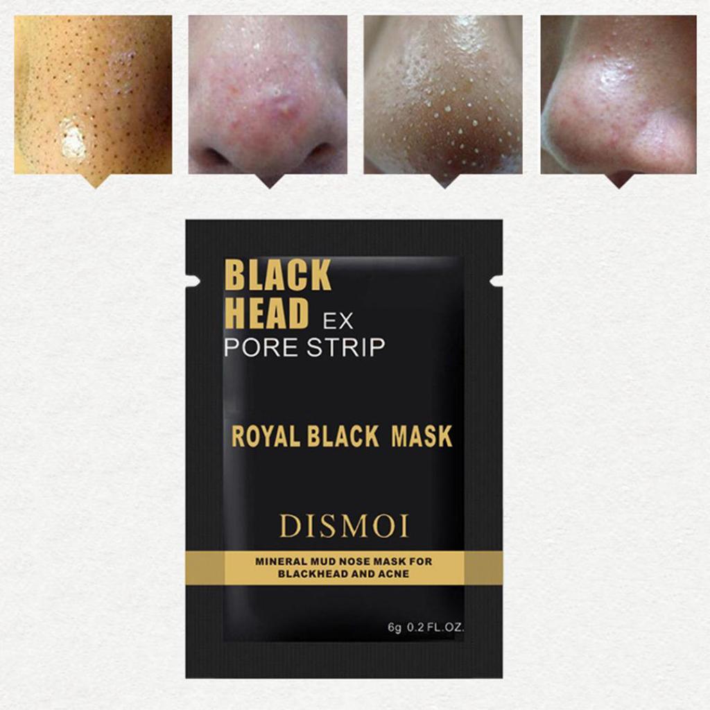 Masque Peel-off noir purifiant, nettoyant pour le visage, dissolvant de points noirs, masque pour le nez