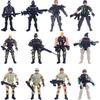 Berry President Army Men, Army Action Figures, 4 Inches Military Action Figures, Army Combat SWAT Soldier Action Figures Toys for 4 5 6 7 8 9 10 Year