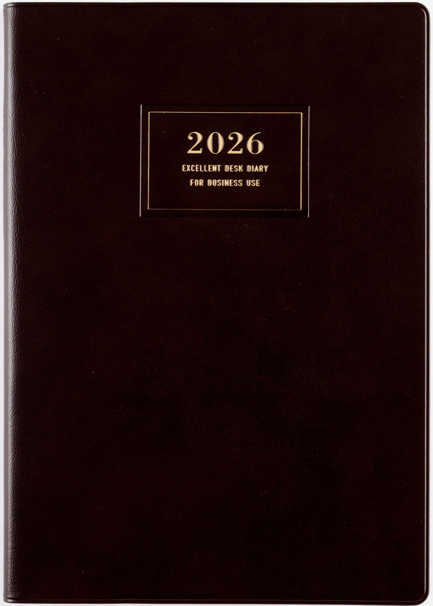 

Takahashi 2026 A5 Еженедельник деловой настольный 54 Декабрьский журнал, Коричневый, Нет. (Начинается в 2025)
