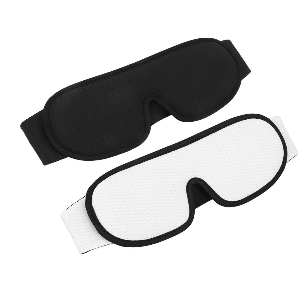 3D Sleep Mask Light Blocking Breathable Lightweight Memory Foam 3D Contoured Cup Eye Mask for Side S