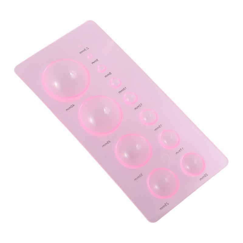 12 Size Half Ball Domes Quilling Papercraft Board Creation Mould Tool