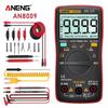 Digital Multimeter Transistor ANENG AN8009 Testers Capacitor True-RMS Tester Automotive Electrical Capacitance Meter Temp Diode
