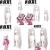 Nikke Victory Goddess Cosplay Wig In Light Pink And White