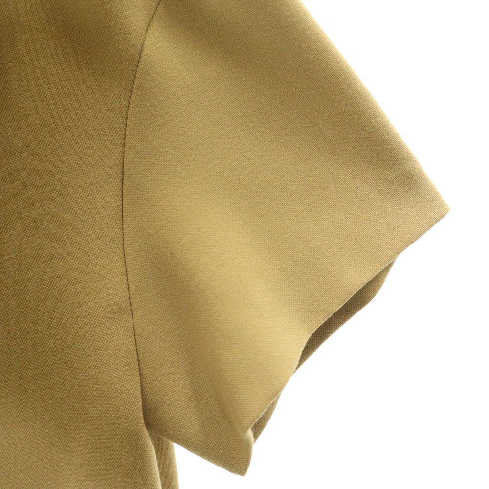 ADORE made in Japan Short sleeve Cut 38 Brown Shoulder ribbon Women Used