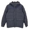 EDDIE BAUER Navy Herringbone Wool Down Jacket Jacket S Navy grayUsed