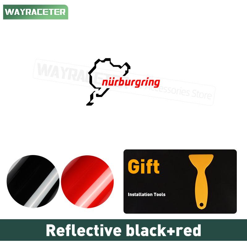 

Edition 1 AMG A45 S Nürburgring Sticker Reflective Car Window Sticker Trunk Decal For Mercedes Benz W176 A Class AMG W177 A35