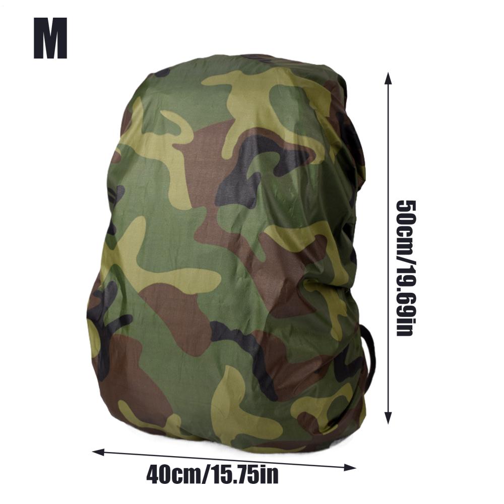 Bike & Hike Rain Cover Waterproof Backpack Protector with Reflective Strips Compact & Tear Resistant for Cycling Hiking