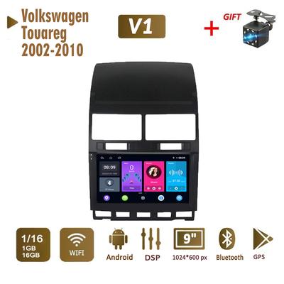 2 Din Android Car Radio Multimedia Video Player For Volkswagen Touareg 2002-2010 Navigation GPS WIFI Head Unit 1+16GB