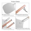 12Inch Pizza Shovel Detachable Wooden Handle Cake Lifter Pizza Transfer Tray  Restaurant
