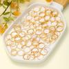 73Pcs/Set Heart Snake Pearl Butterfly Zircon Rings for Women Simple Geometric Hollow Gold Color Finger Rings Sets Female Jewelry