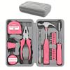 Multi-functional household toolbox, comprehensive set of hardware tools, combination tape measure, manual repair tool kit