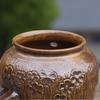 Handcrafted Ceramic Fish Tank with Waterfall Filtration - Chinese Style Aquatic Decor