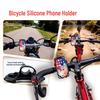 Universal Anti-Shake Silicone Bicycle Phone Holder - Cycling Accessory