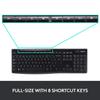 Logitech English Keyboard Wireless Combo (920-004536) [Parallel Import]