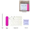 Wearable Nail Toolkit: Jelly Glue Solid Gel & Disposable Manicure Tools.