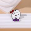 Cartoon Love Toothbrush Pin - Tooth-Shaped Alloy Brooch