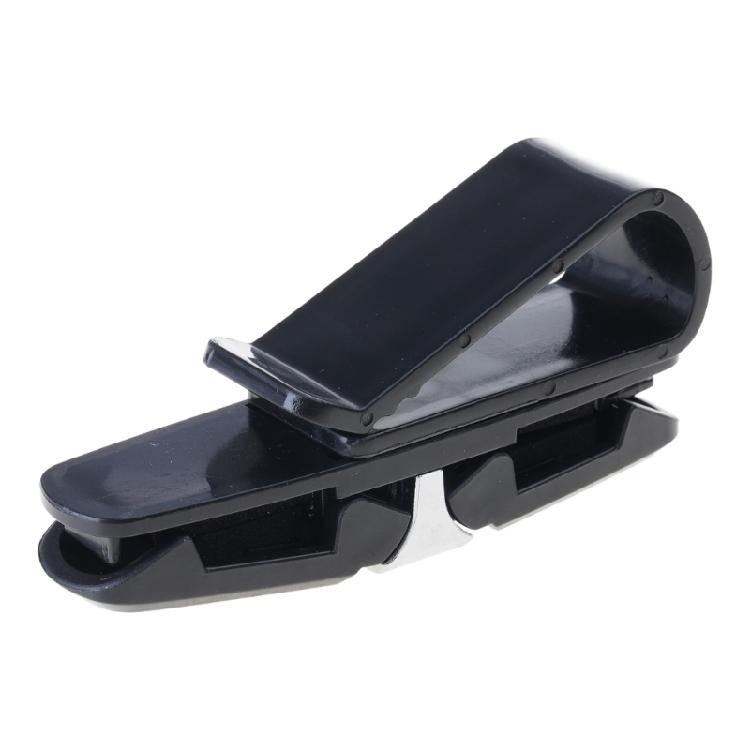 Black Glasses Holder for Car Sun Visor for Seat Backs Sunroofs Car Accessori