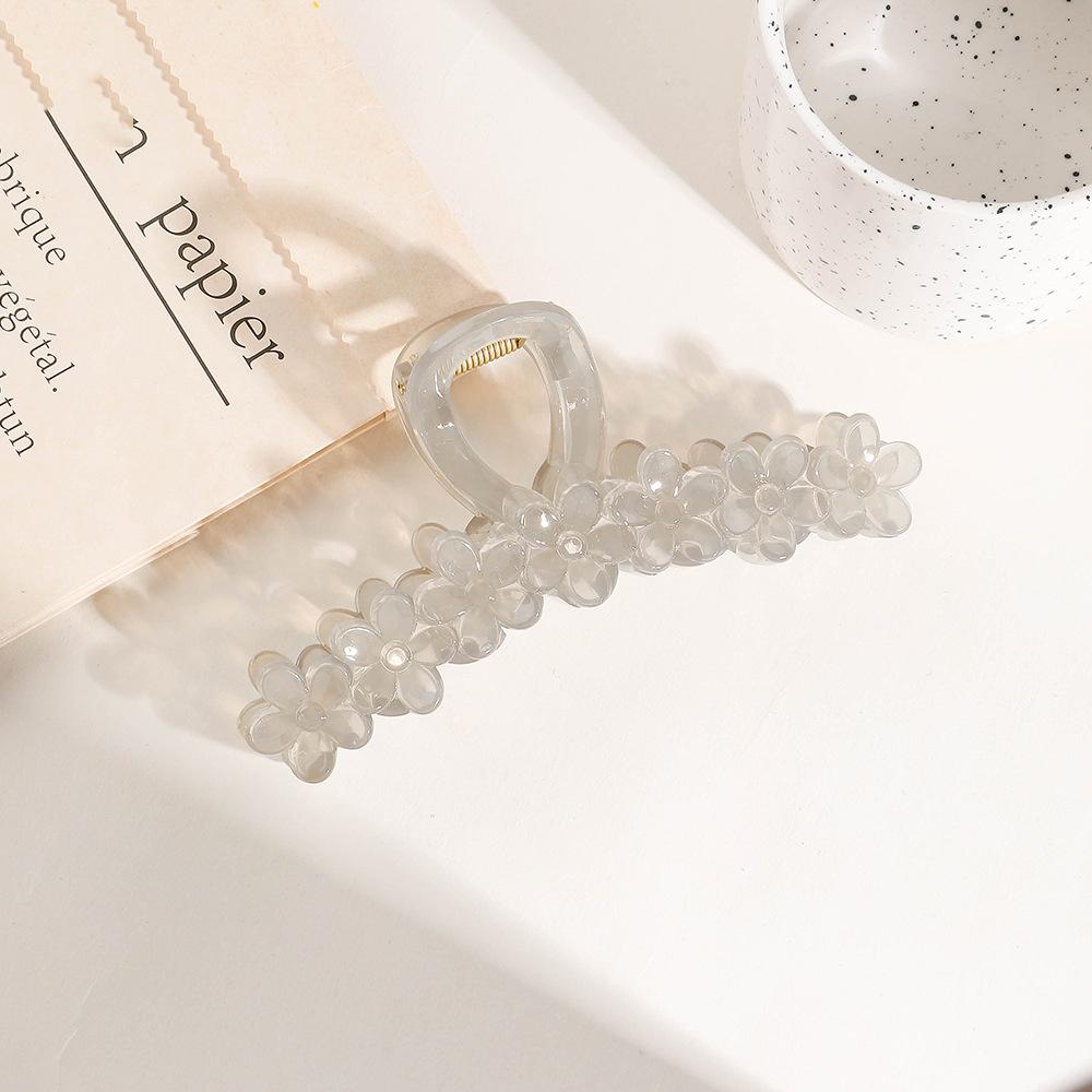 

Цветок Женские Коготки Для Волос Заколка Большая Заколка Краб Модная Корея Акриловые Заколки Для Волос Акула Хвост Головной Убор Аксессуары Для Волос Для Девочек