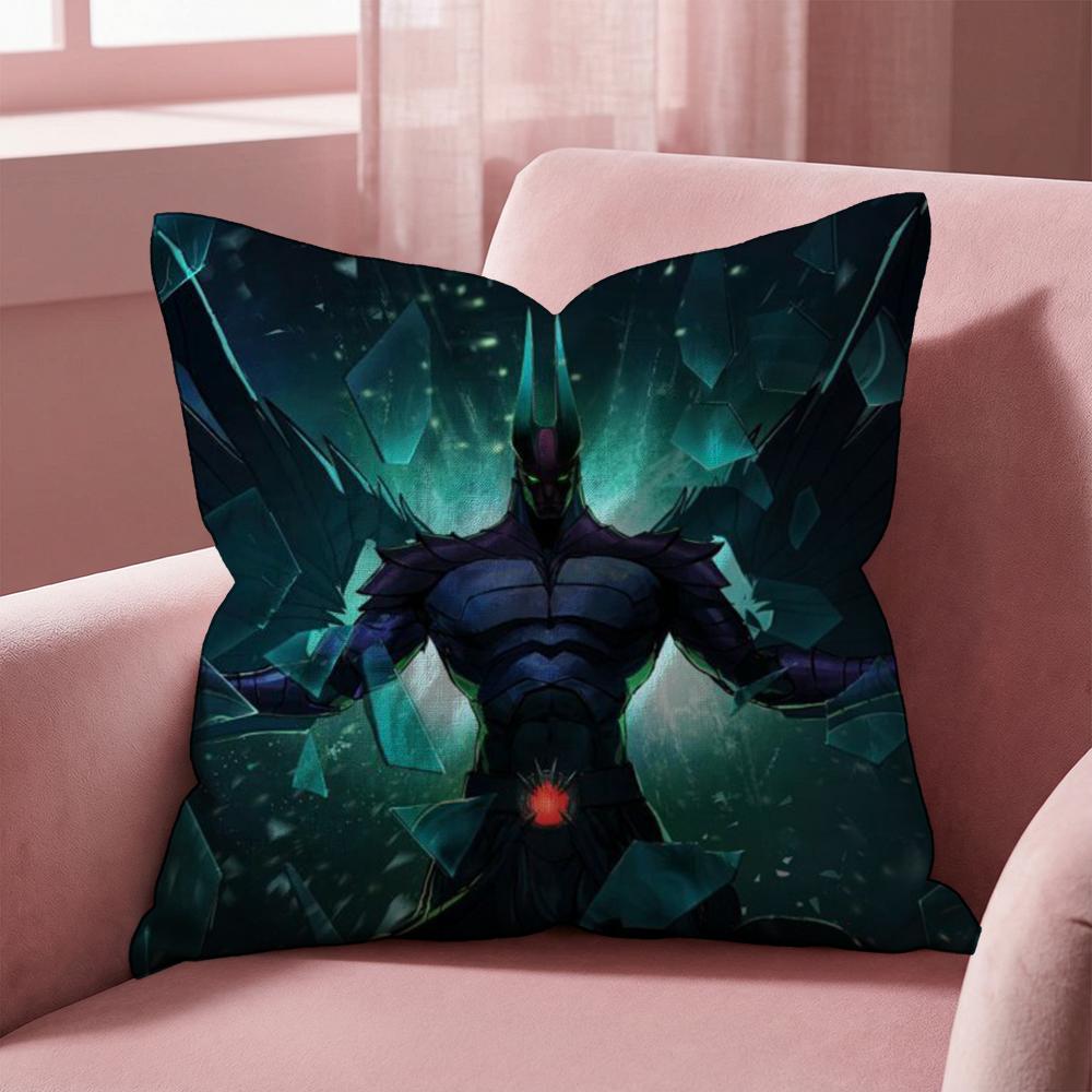 Game Cool D-Dota2 Cushion Cover Multi-Scene Pillow Cover for Home & Car - Reversible, Soft & Durable for Daily Use