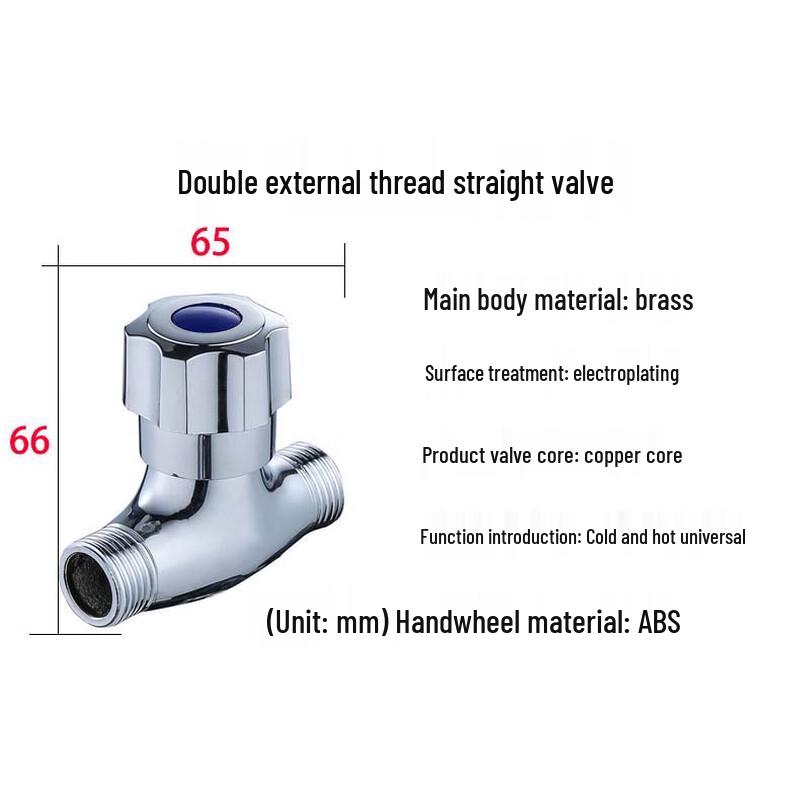 LANGZHIWEN Thickened Copper Shower Valve