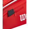 Wilson Super Tour Red Tennis Bag 2025 Large Capacity Durable Design