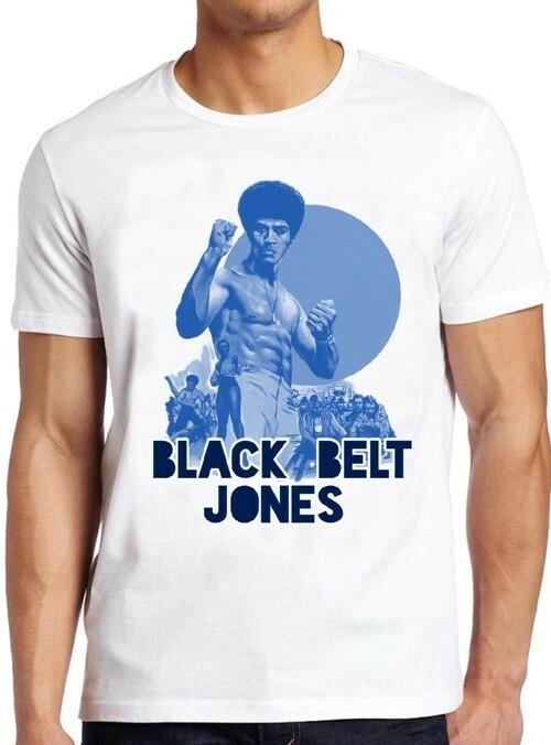 Black Belt Jones 70s Film Jim Kelly Enter The Dragon Cool Gift Tee Unisex T-Shirt L