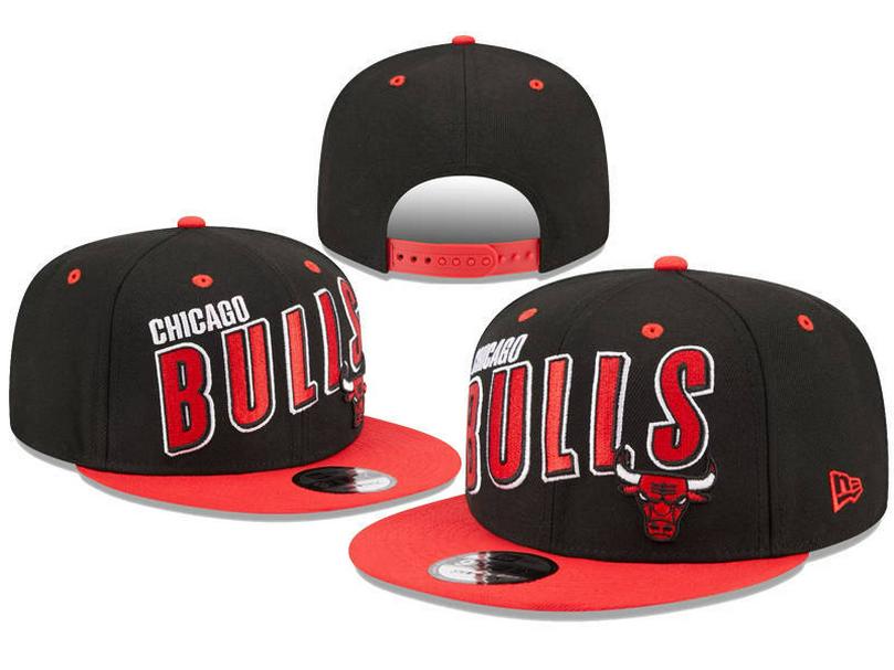 Chicago Bulls Cross Bull Embroidered Duckbill Cap, Unisex Korean Style Baseball Hat