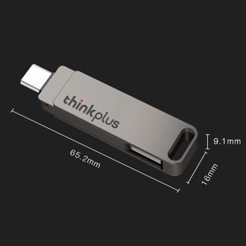 Lenovo Thinkplus Dual-Interface USB-C & USB-A Flash Drive