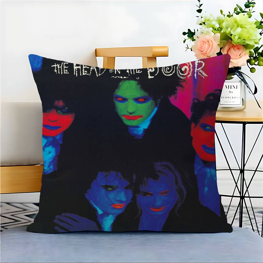 Band The C-Cure Personalized Pillow Cover Kids Bedroom Wild Party Decor Pillowcase Kid Birthday Shower Gift
