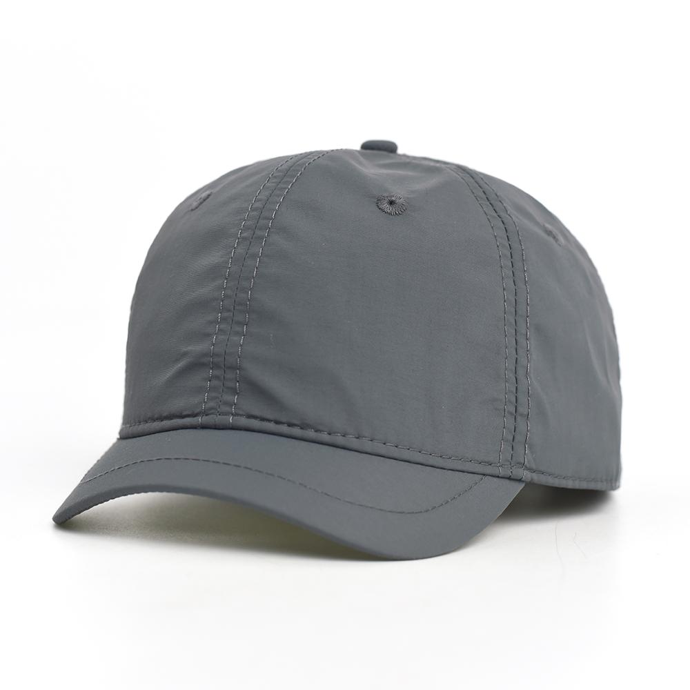 

Spring Summer Outdoor Sport Short Brim Baseball Cap Men Women Dad Hat Adjustable Trucker Style Low Profile Caps Four Seasons Adjustable 56-59 cm серый