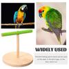 T02C!Bird Training Stand Bird Training Stand Perch Stand Base For Desk Floor Playtime Activities Floor And Birdcage Use For Trai