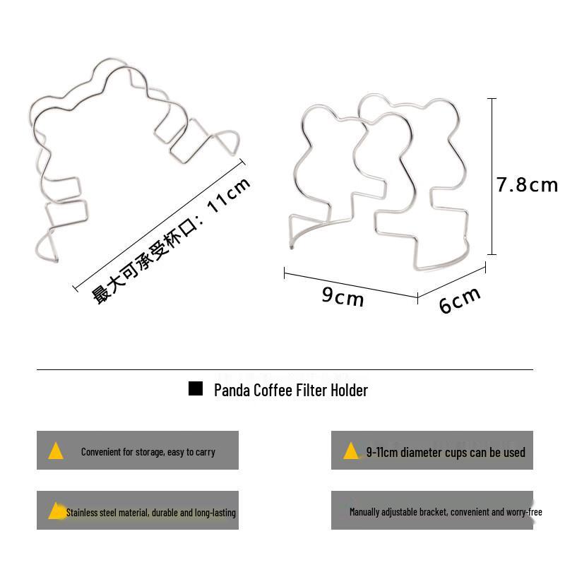 

Panda Drip Coffee Filter Holder