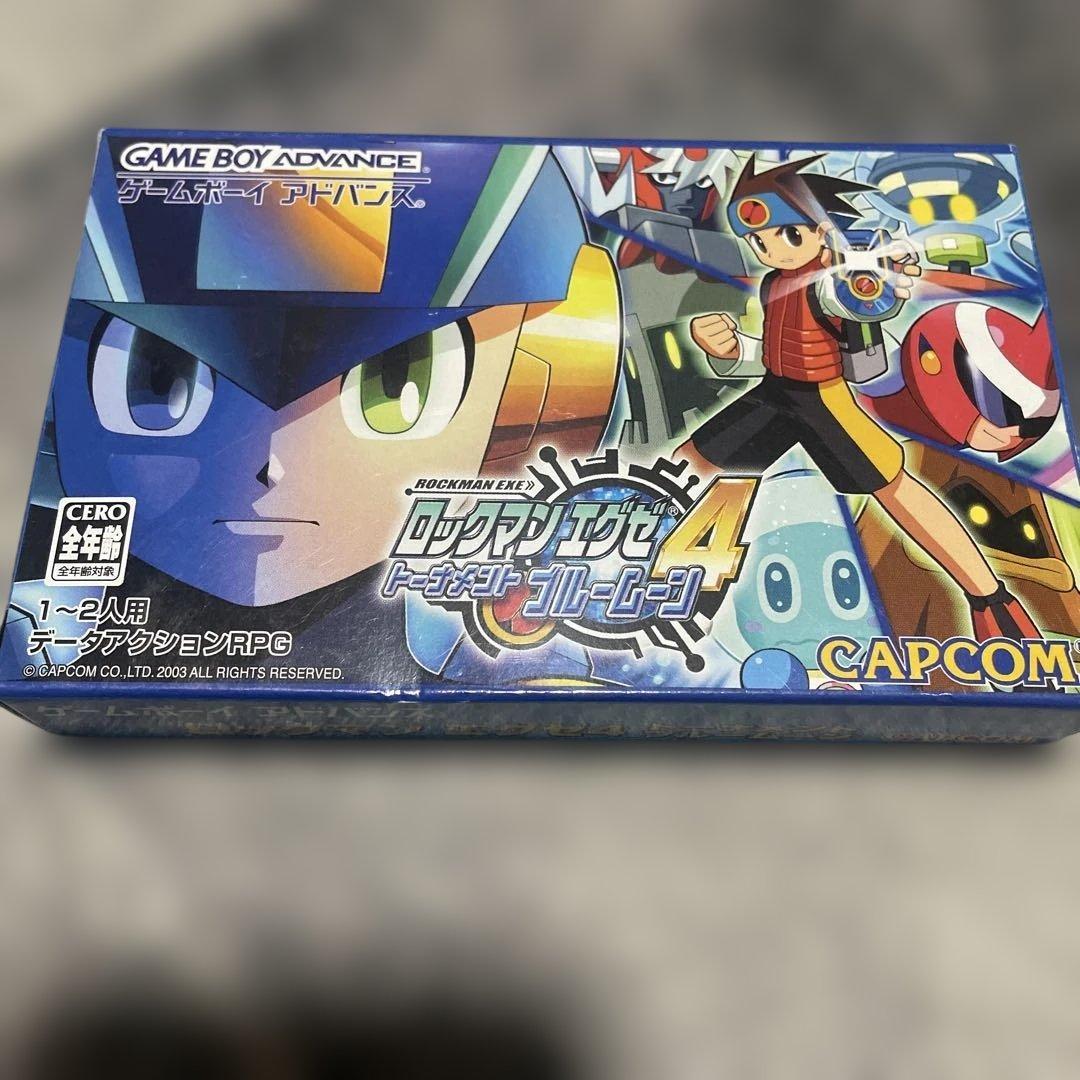 Used Rockman EXE 4 Tournament Blue Moon GBA