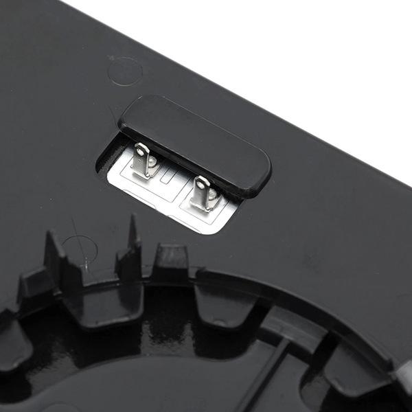 ML3Z-17K707-H ML3Z17683: Left Rearview Mirror Glass for Ford with Blind Spot & Heating Features