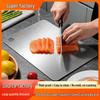 304 Stainless Steel Antibacterial Double-sided Chopping and Dough Kneading Board