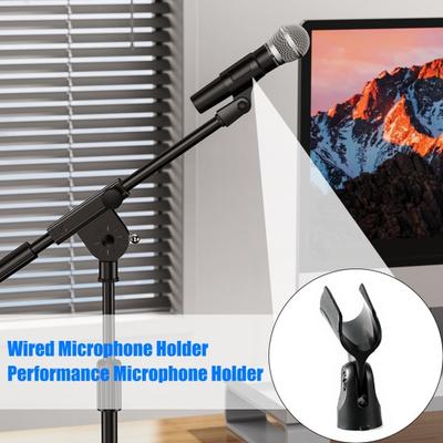 Microphone Stand Standard Mount Compatible Microphones Stable Lightweight Mic with Wired Handheld Threaded Microphone