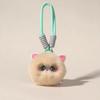 Taschenanhänger Katze Plüsch Anhänger Felliger Plüschball Schlüsselanhänger Imitation Kaninchenfell Schlüsselanhänger Frauen Mädchen
