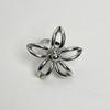 Exaggerated Open Ring Open Adjustable Women Ring Creative Hollow Flower Ring  Special Occasion