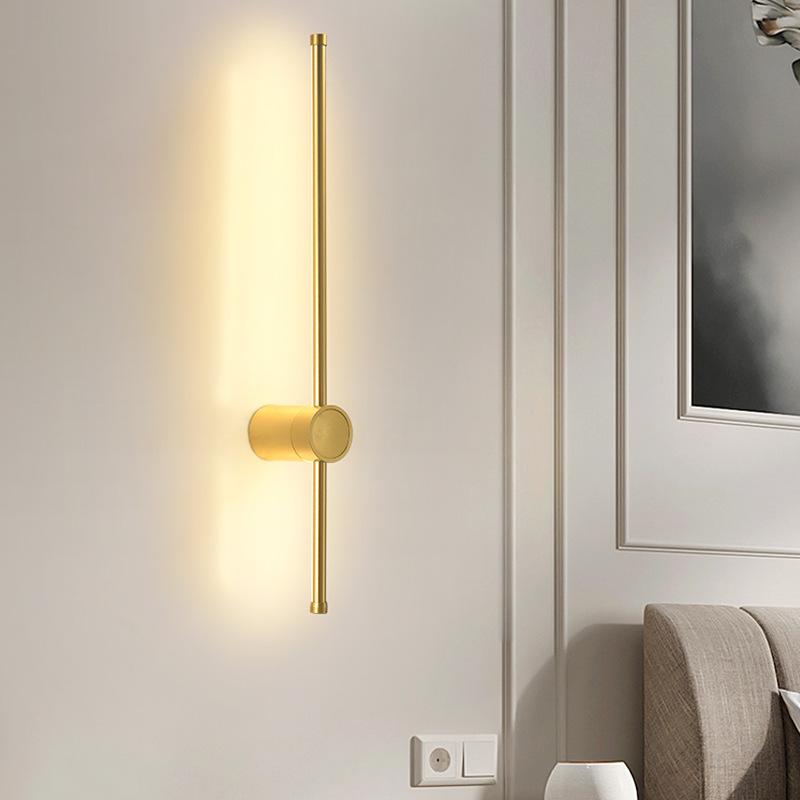 Creative Minimalist LED Wall Light for Hallway, Bedroom, Living Room, Study, and Staircase