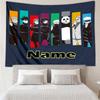 Custom Name Jujutsu Kaisen Print Tapestry, Backdrop, Easy Setup, Ideal for Bedroom, Office & Living Room, with Aesthetic Wall Hanging Decor.