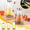 Large Capacity Glass Oil Pot Leak-Proof Seasoning Bottle Oil Dispenser Bottle Kitchen Tools