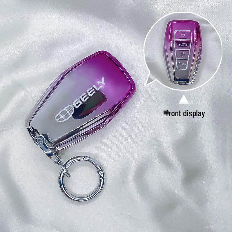 2025 Geely Haoyue L Key Case: Unisex Car Protective Cover with Buckle