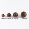 Perles en Bois Naturel Rondes Accessoires de Bijoux Sans Éclats Sans Forme Étrange Perles Libres avec Trou Mode Rétro Fabrication de Colliers