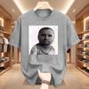 Maglietta Grafica Divertente Charlie Kirk Baby Face Meme Unisex Moda Unisex T-shirt Classica a Maniche Corte Stile Street Harajuku