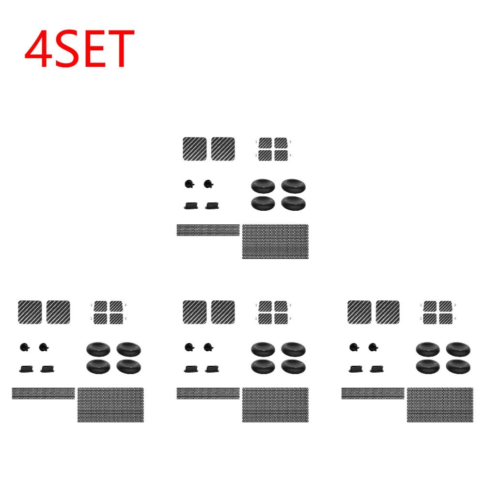 1-10 seturi Kit de protecție pentru consola Steam Deck Dopuri de praf Autocolant touchpad Autocolante butoane Capace siliconice stick-uri deget mare Plasă rezistentă la praf