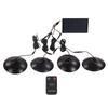 LED Solar Light High Brightness IP65 Waterproof Infrared Remote Control Solar Ceiling Lamp for
