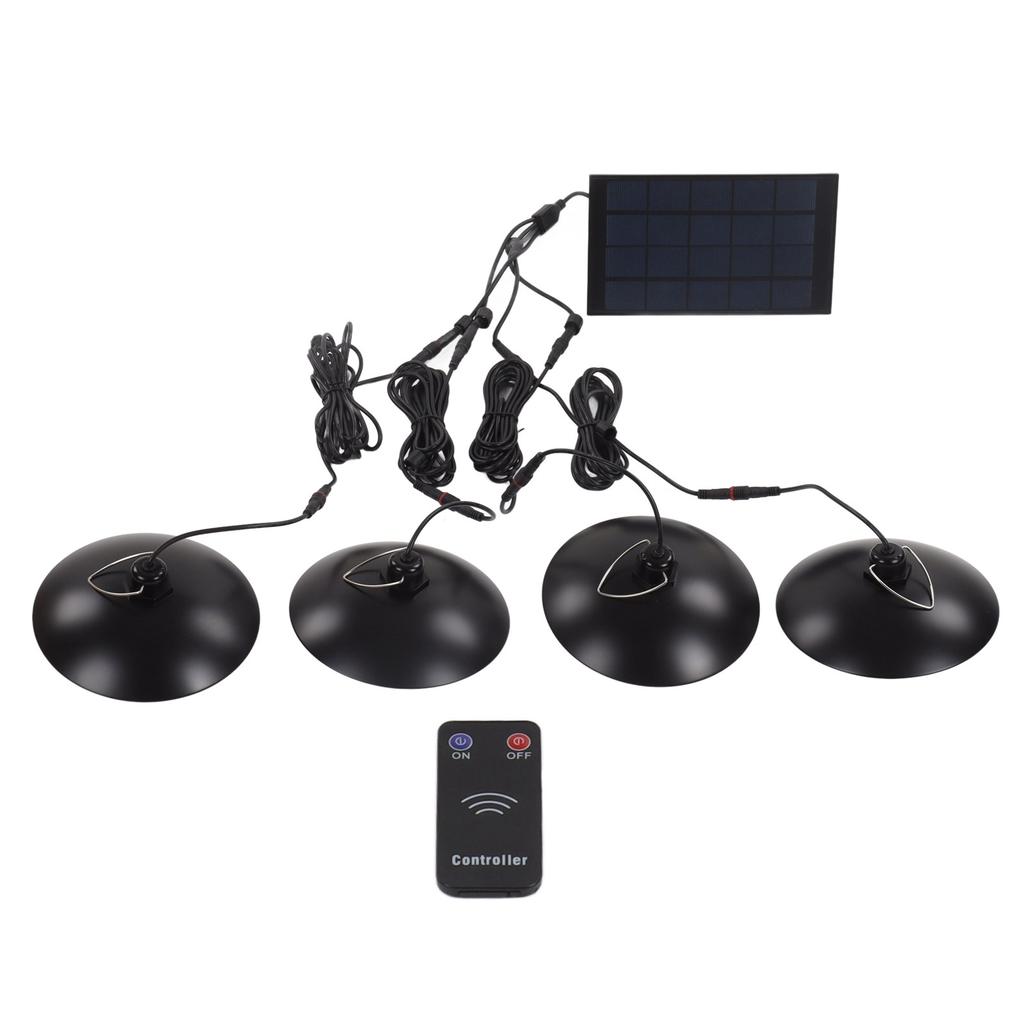LED Solar Light High Brightness IP65 Waterproof Infrared Remote Control Solar Ceiling Lamp for