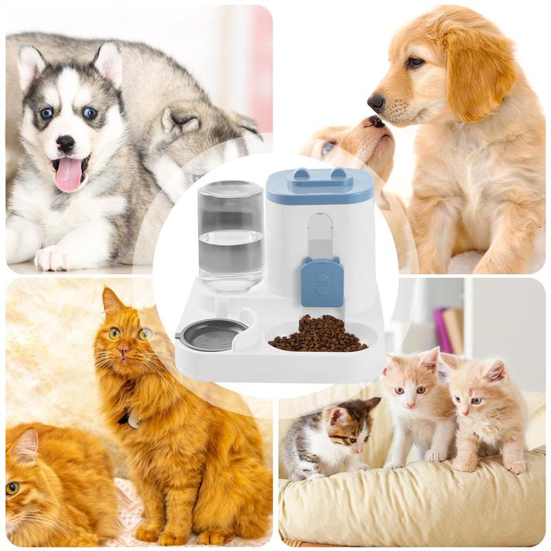 Dog Feeder Treat Feeding Pet Supplies Automatic Dog Food Dispenser For Kitten Puppy Small Medium Indoor Outdoor Home Living Room