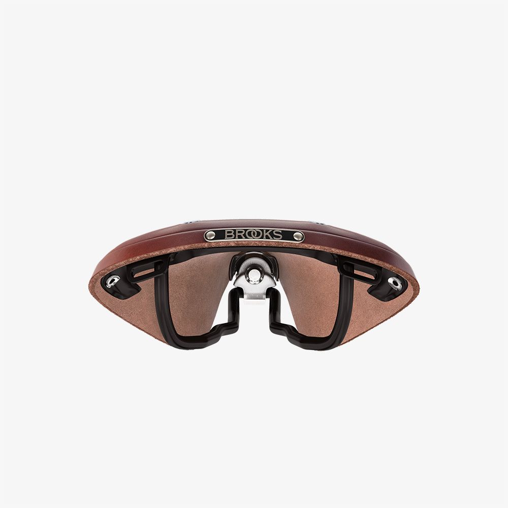 Siodełko Rowerowe Brooks B17 Standard Brown Steel Rail 520G Amortyzacja